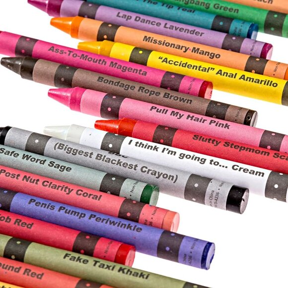 Sexy Color Named Crayons For Couples Gag Gift Fun Gifts Humor Funny Gifts Idea - Picture 3 of 5